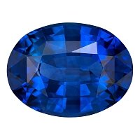 6.51 ct Oval Blue Natural Sapphire