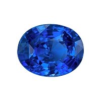2.10 ct Oval Blue Natural Sapphire