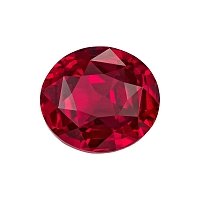 2.01 ct Oval Red Natural Ruby