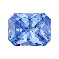 3.51 ct Radiant Blue Natural Sapphire