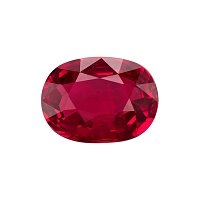 1.01 ct Oval Red Natural Ruby