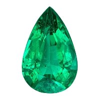 2.20 ct Pear Green Natural Emerald
