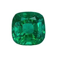 1.86 ct Cushion Green Natural Emerald