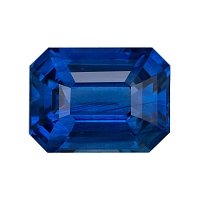 2.72 ct Emerald Blue Natural Sapphire