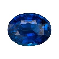 2.54 ct Oval Blue Natural Sapphire