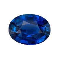 2.05 ct Oval Blue Natural Sapphire
