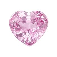 2.55 ct Heart Pink Natural Sapphire