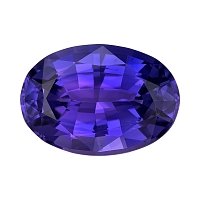 2.74 ct Oval Purple Natural Sapphire