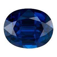 4.94 ct Oval Blue Natural Sapphire