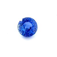 4.16 ct Round Blue Natural Sapphire