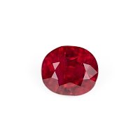 2.04 ct Oval Red Natural Ruby