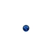 0.62 ct Round Blue Natural Sapphire