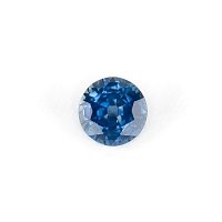 1.26 ct Round Blue Natural Sapphire