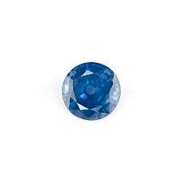 1.58 ct Round Blue Natural Sapphire