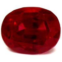 3.27 ct Oval Red Natural Ruby