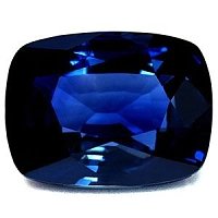 10.11 ct Cushion Blue Natural Sapphire
