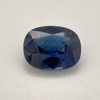 0.88 ct Cushion Blue Natural Sapphire