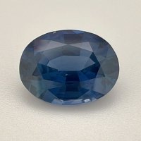 3.02 ct Oval Blue Natural Sapphire