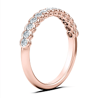 Selena Wedding Ring with Natural Diamonds 0.43ct Total Weight