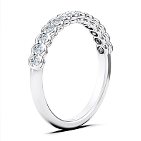 Selena Wedding Ring with Natural Diamonds 0.43ct Total Weight