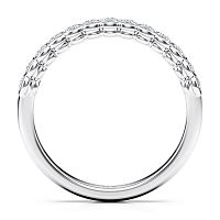 Selena Wedding Ring with Natural Diamonds 0.43ct Total Weight