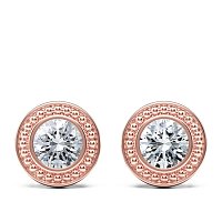 Sol Bezel Set Earrings