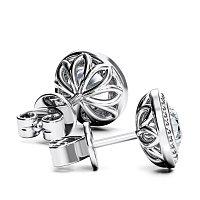 Sol Bezel Set Earrings