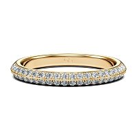 Tribute Wedding Ring with Diamond 0.25ct Total Weight