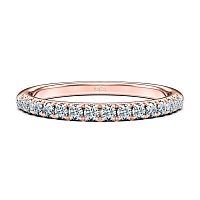 Tribute Wedding Ring with Diamond 0.31ct Total Weight