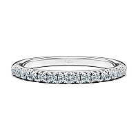 Tribute Natural Diamond Wedding Ring 0.31cts Total Weight
