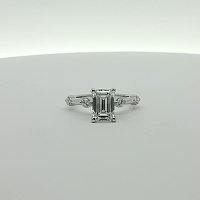 Ariel Side Stones Ring with IGI LG Diamonds 2.02cts Total Weight