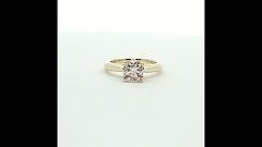 Dalia Engagement Ring with IGI LG Diamond 1.24cts Total Weight