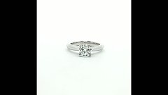 Dalia Engagement Ring with IGI LG Diamond 1.03cts Total Weight