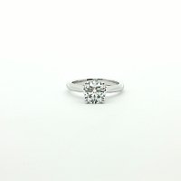 Tulip Engagement Ring with IGI LG Diamonds 1.54cts Total Weight