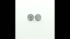 Angeli Claw Set Earrings with IGI LG Diamond 2.3cts Total Weight