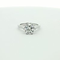 Tulip Engagement Ring with IGI LG Diamonds 2.07ct Total Weight