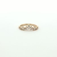 Wedding Ring with LG Diamonds 0.23ct Total Weight