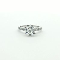 Tribute Engagement Ring with IGI LG Diamonds 1.61ct Total Weight