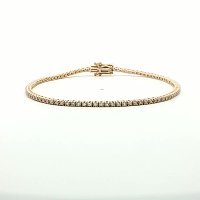 Tennis Bracelet with LG Diamonds 1ct Total Weight