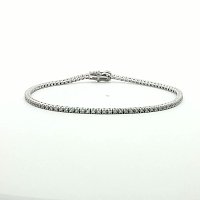 Tennis Bracelet with LG Diamonds 1ct Total Weight