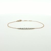 Diamond Bracelet with Natural Diamonds 0.37ct Total Weight