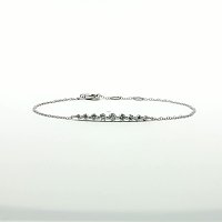 Diamond Bracelet with Natural Diamonds 0.37ct Total Weight