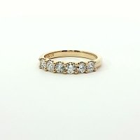 Stacker U Shaped Wedding Ring with Lab-grown Diamonds 0.6ct Total Weight