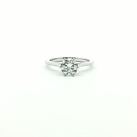 Calista Engagement Ring with Round LG Diamond 1.01ct Total Weight