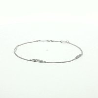 Round Lab Grown Diamond Bracelet 0.096ct Total Weight