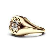 Signet Engagement Ring