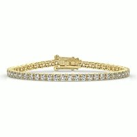 Tennis Bracelet with Round Lab Grown Diamonds 6cts Total Weight