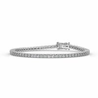 Tennis Bracelet with Round Lab Grown Diamonds 4cts Total Weight