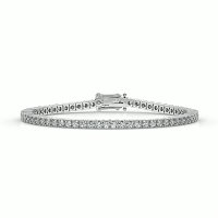 Tennis Bracelet with Round Lab Grown Diamonds 4cts Total Weight