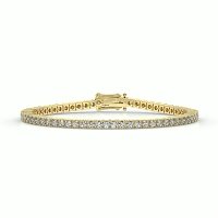 Tennis Bracelet with Round Lab Grown Diamonds 4cts Total Weight
